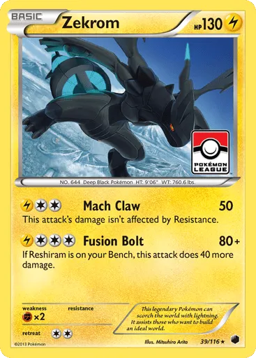 Zekrom 39/116 Plasma Freeze
