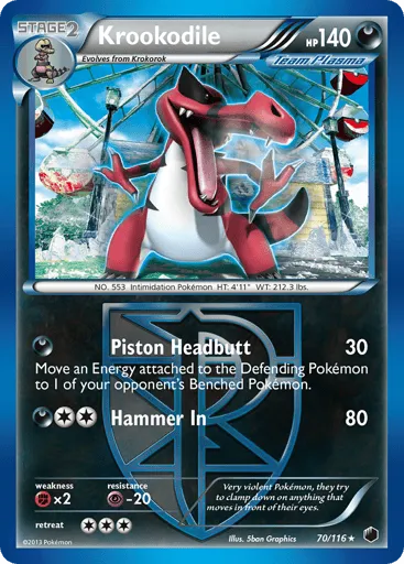 Krookodile 70/116 Plasma Freeze