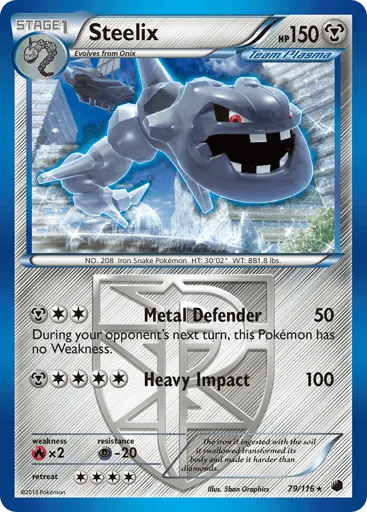 Steelix 79/116 Plasma Freeze