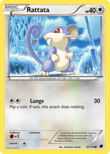 Rattata 87/116 Plasma Freeze