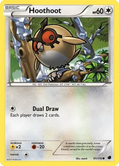 Hoothoot 91/116 Plasma Freeze