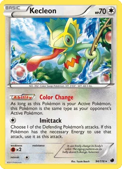 Kecleon 94/116 Plasma Freeze