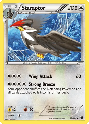 Staraptor 97/116 Plasma Freeze
