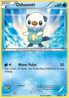 Oshawott BW03 BW Black Star Promos