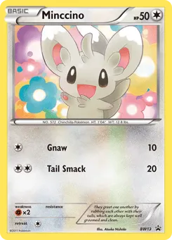 Minccino BW13 BW Black Star Promos