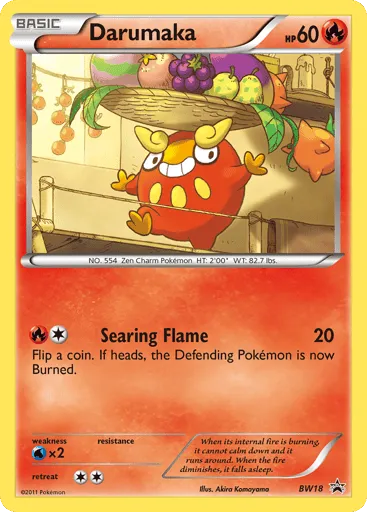 Darumaka BW18 BW Black Star Promos