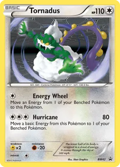 Tornadus BW42 BW Black Star Promos