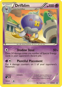Drifblim BW64 BW Black Star Promos