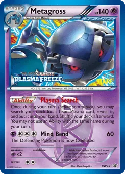 Metagross BW75 BW Black Star Promos