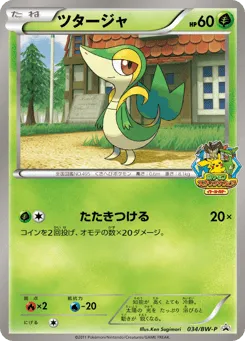 Snivy 034/BW-P Black & White Promos