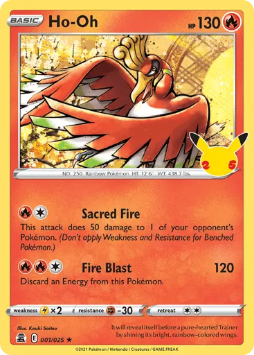 Ho-Oh 1 Celebrations
