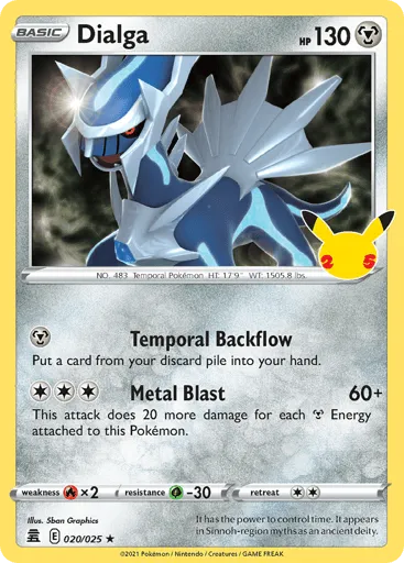 Dialga 20 Celebrations