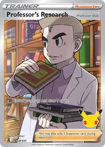 Professor's Research (Professor Oak) 24 Celebrations