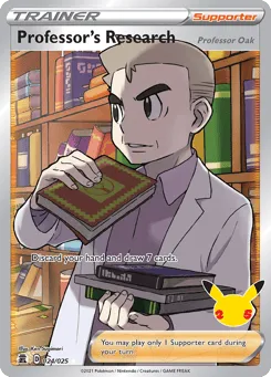 Professor's Research (Professor Oak) 24 Celebrations