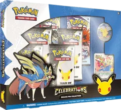Celebrations Deluxe Pin Collection - Zacian LV. X