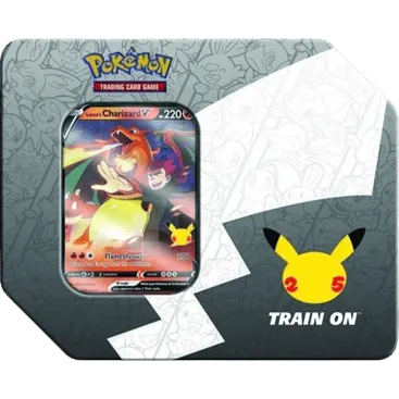 Pokemon Celebrations Tin - Lance's Charizard V