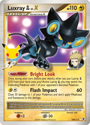 Luxray GL LV.X 109 Celebrations: Classic Collection