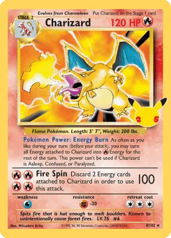 Charizard 4 Celebrations: Classic Collection