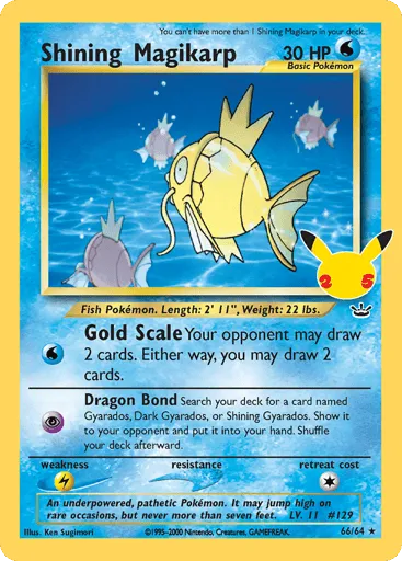Shining Magikarp 66 Celebrations: Classic Collection