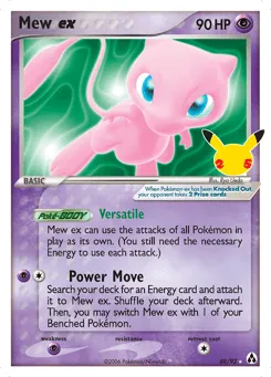 Mew ex 88 Celebrations: Classic Collection