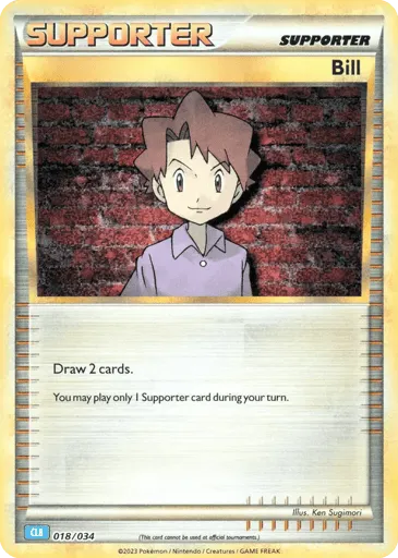 Bill 018/034 Pokémon TCG Classic - Blastoise