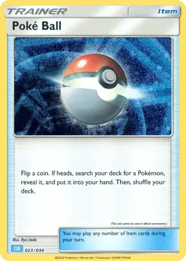 Poké Ball 023/034 Pokémon TCG Classic - Blastoise