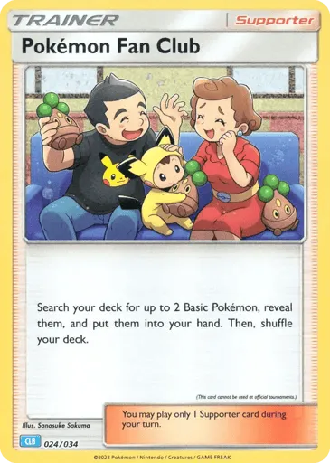 Pokémon Fan Club 024/034 Pokémon TCG Classic - Blastoise
