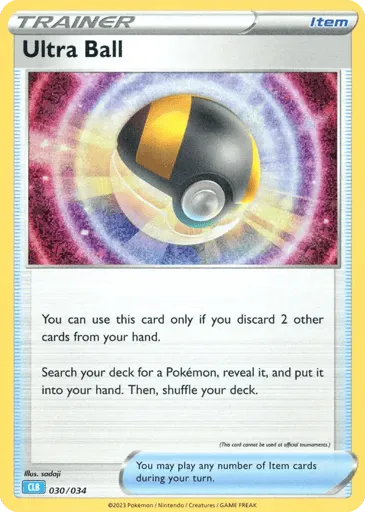 Ultra Ball 030/034 Pokémon TCG Classic - Blastoise