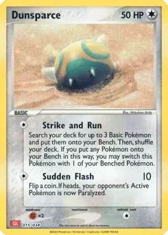 Dunsparce 015/034 Pokémon TCG Classic - Charizard