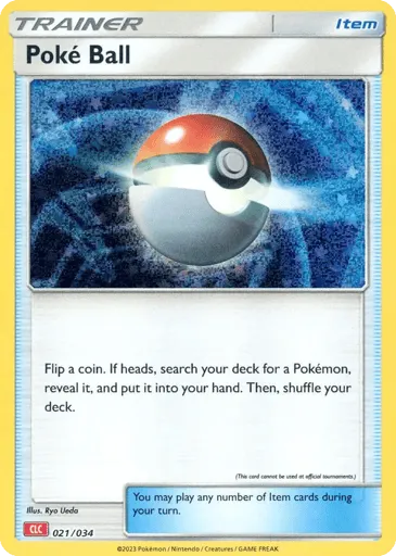 Poké Ball 021/034 Pokémon TCG Classic - Charizard