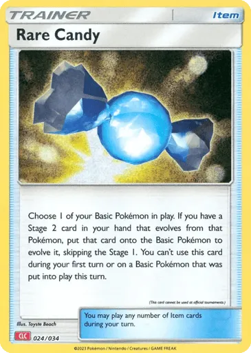 Rare Candy 024/034 Pokémon TCG Classic - Charizard