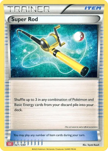Super Rod 027/034 Pokémon TCG Classic - Charizard