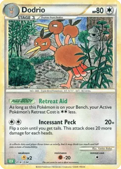 Dodrio 014/034 Pokémon TCG Classic - Venusaur