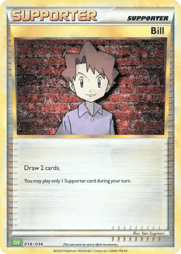 Bill 018/034 Pokémon TCG Classic - Venusaur