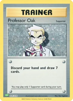 Professor Oak 024/034 Pokémon TCG Classic - Venusaur