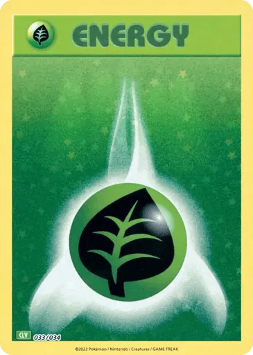 Basic Grass Energy 033/034 Pokémon TCG Classic - Venusaur