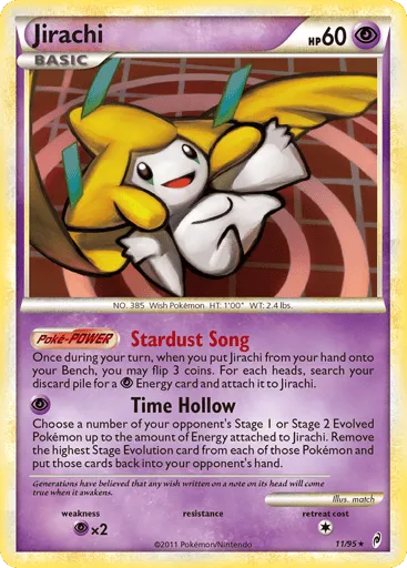 Jirachi 11/95 Call of Legends