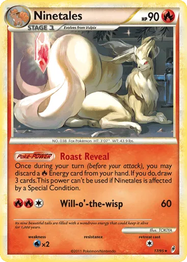 Ninetales 17/95 Call of Legends