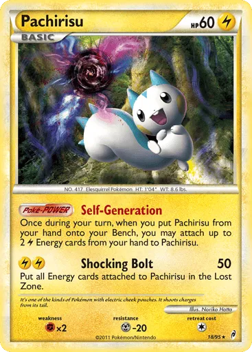 Pachirisu 18/95 Call of Legends