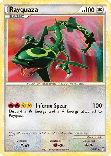 Rayquaza 20/95 Call of Legends