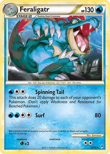 Feraligatr 25/95 Call of Legends