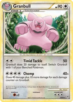 Granbull 26/95 Call of Legends
