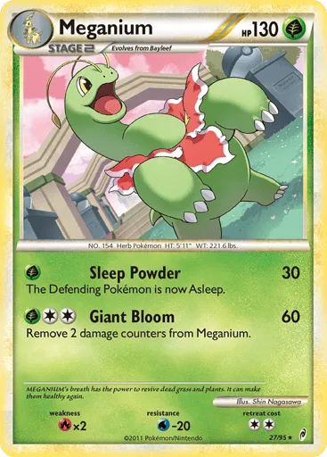 Meganium 27/95 Call of Legends