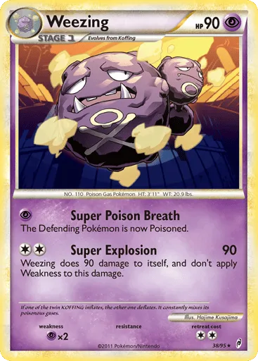 Weezing 38/95 Call of Legends