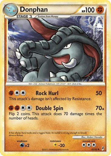 Donphan 42/95 Call of Legends