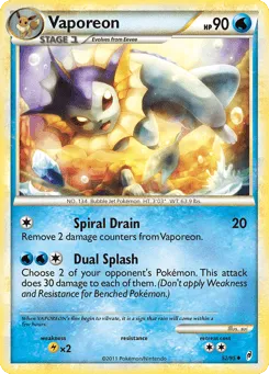Vaporeon 52/95 Call of Legends
