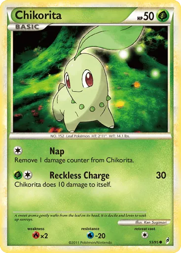 Chikorita 53/95 Call of Legends