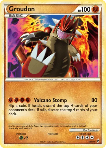 Groudon 6/95 Call of Legends