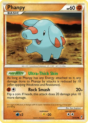Phanpy 66/95 Call of Legends