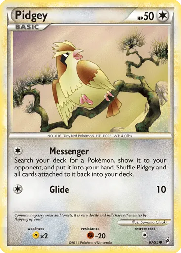 Pidgey 67/95 Call of Legends